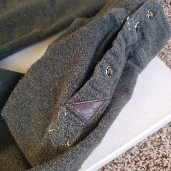 Men's XXL Dakota Grizzly 100% Cotton Flannel Deep Sage Green Button-Up Shirt - Picture 12 of 12